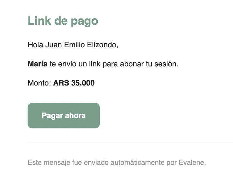 Pagos Evalene